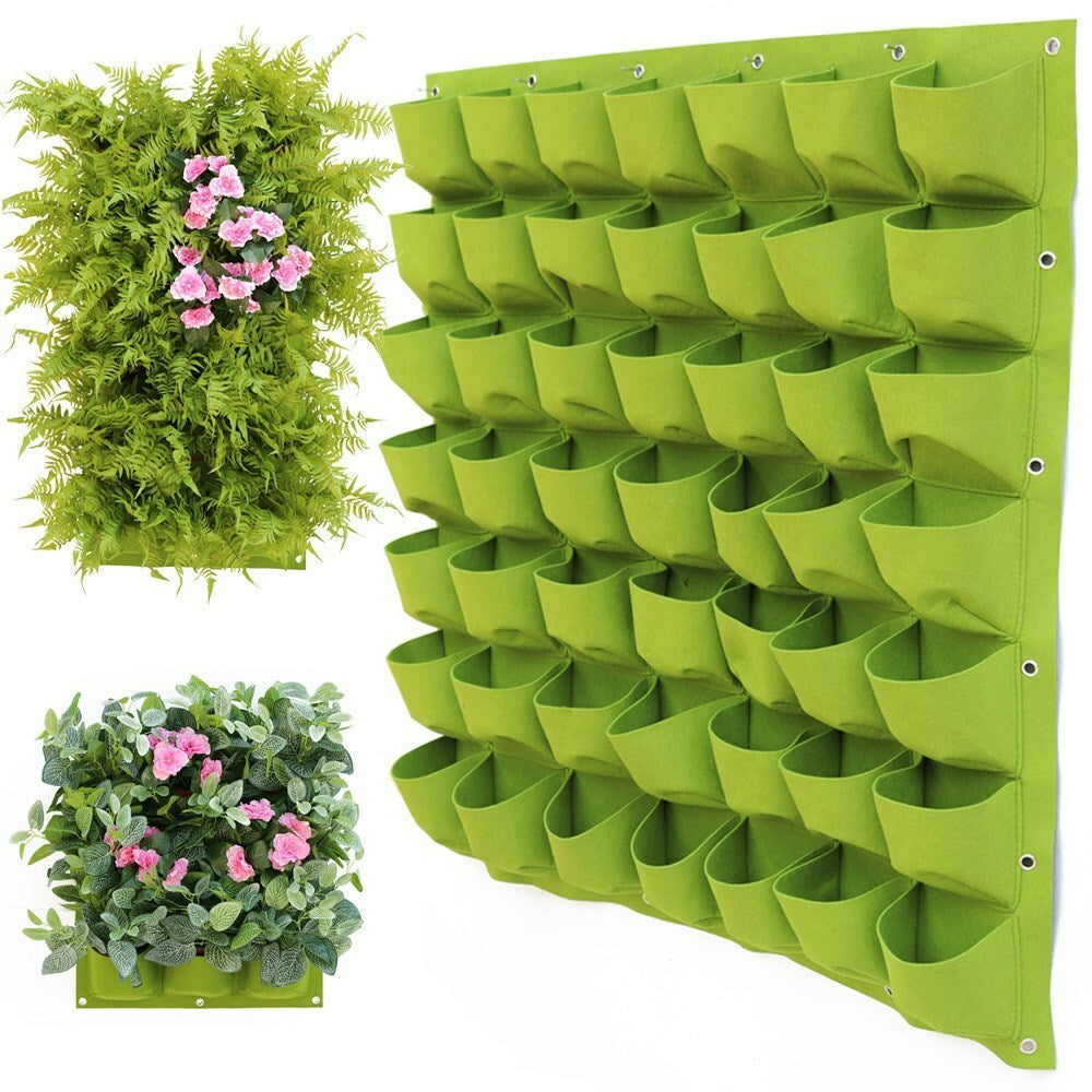 12-72 Pocket Planting Bag Wall Hanging - Front view