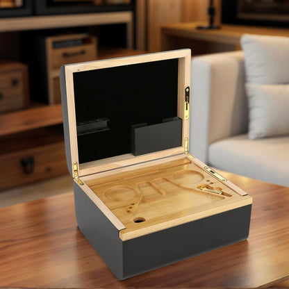 Wooden Stash Box with Rolling - Image 3