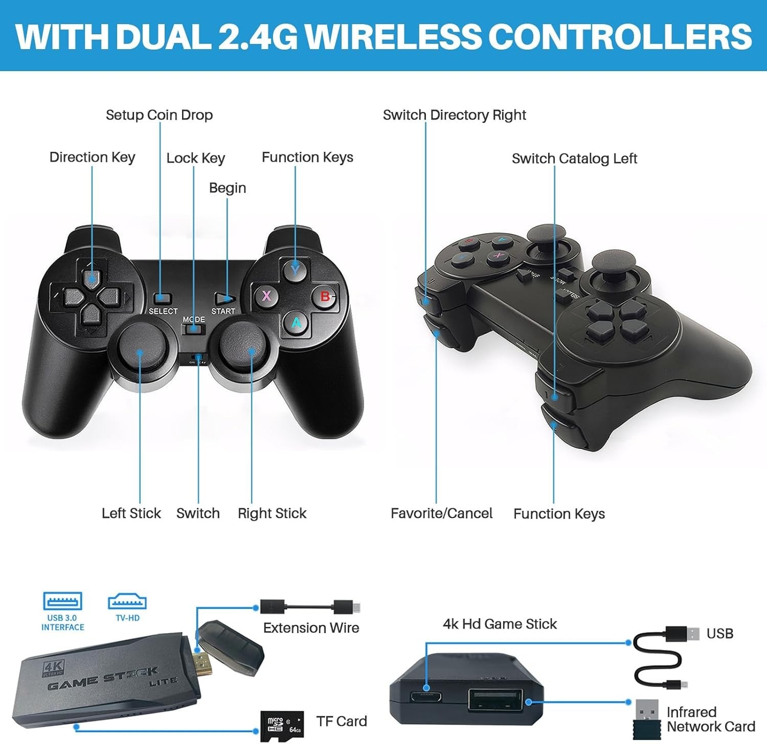 20000+ Built-in Games 4K HDMI - Image 6