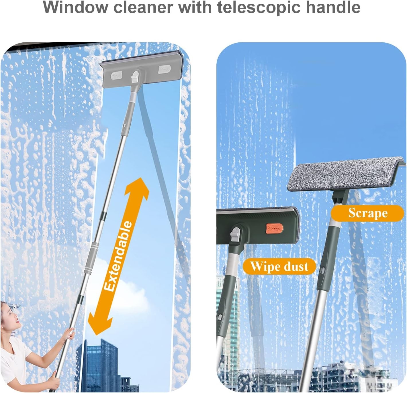 2 In 1 Telescopic Window - Image 5