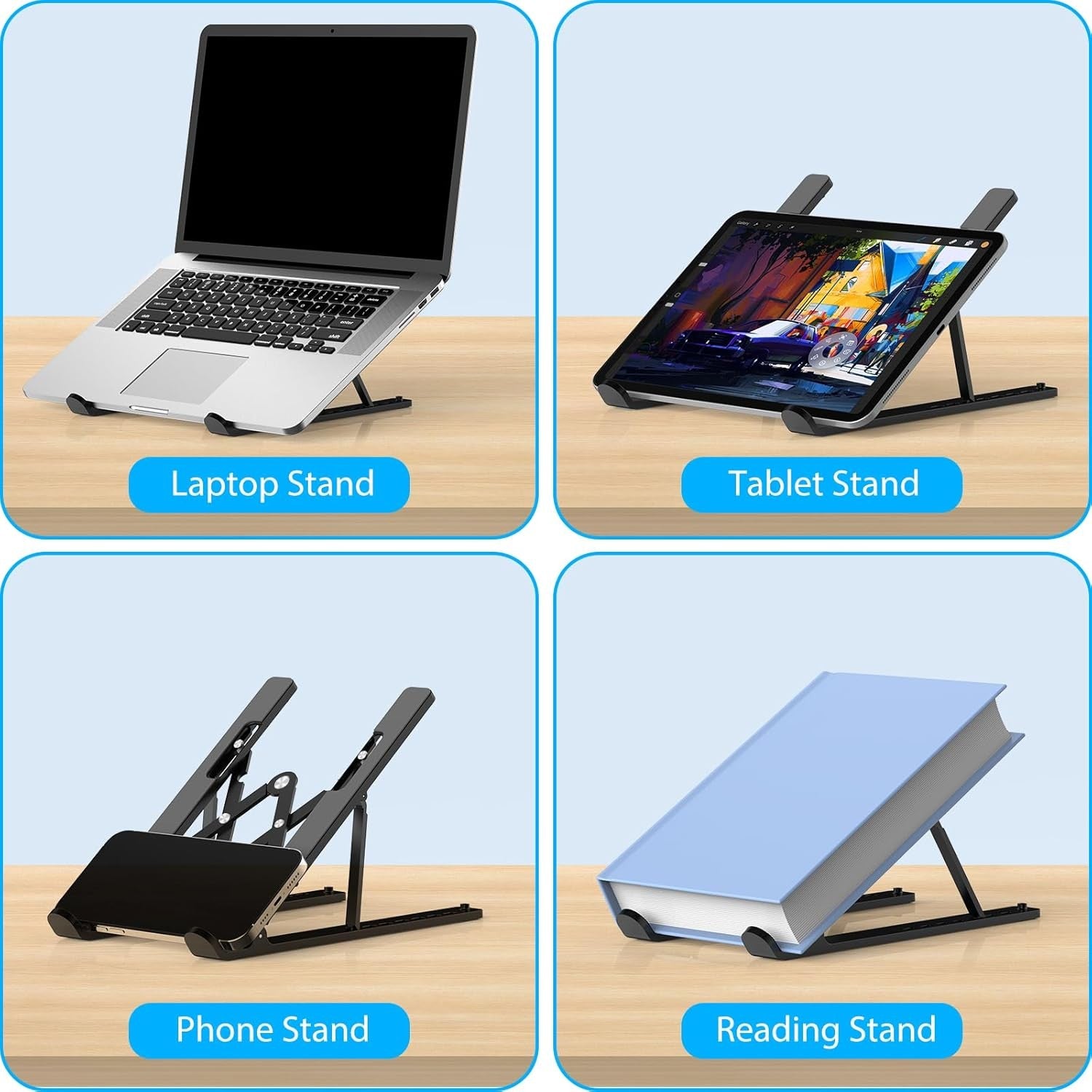 Laptop Stand Portable Riser for - Image 5