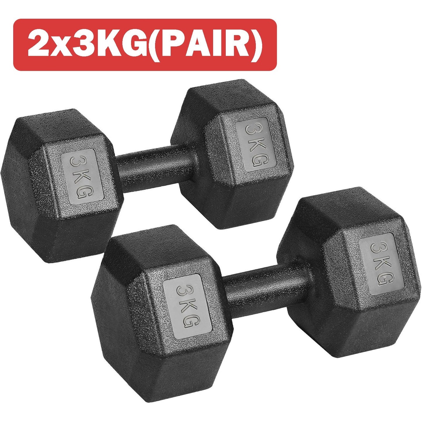 2/2.5/3/4/5kg x2 Dumbbells Set Women - Image 9