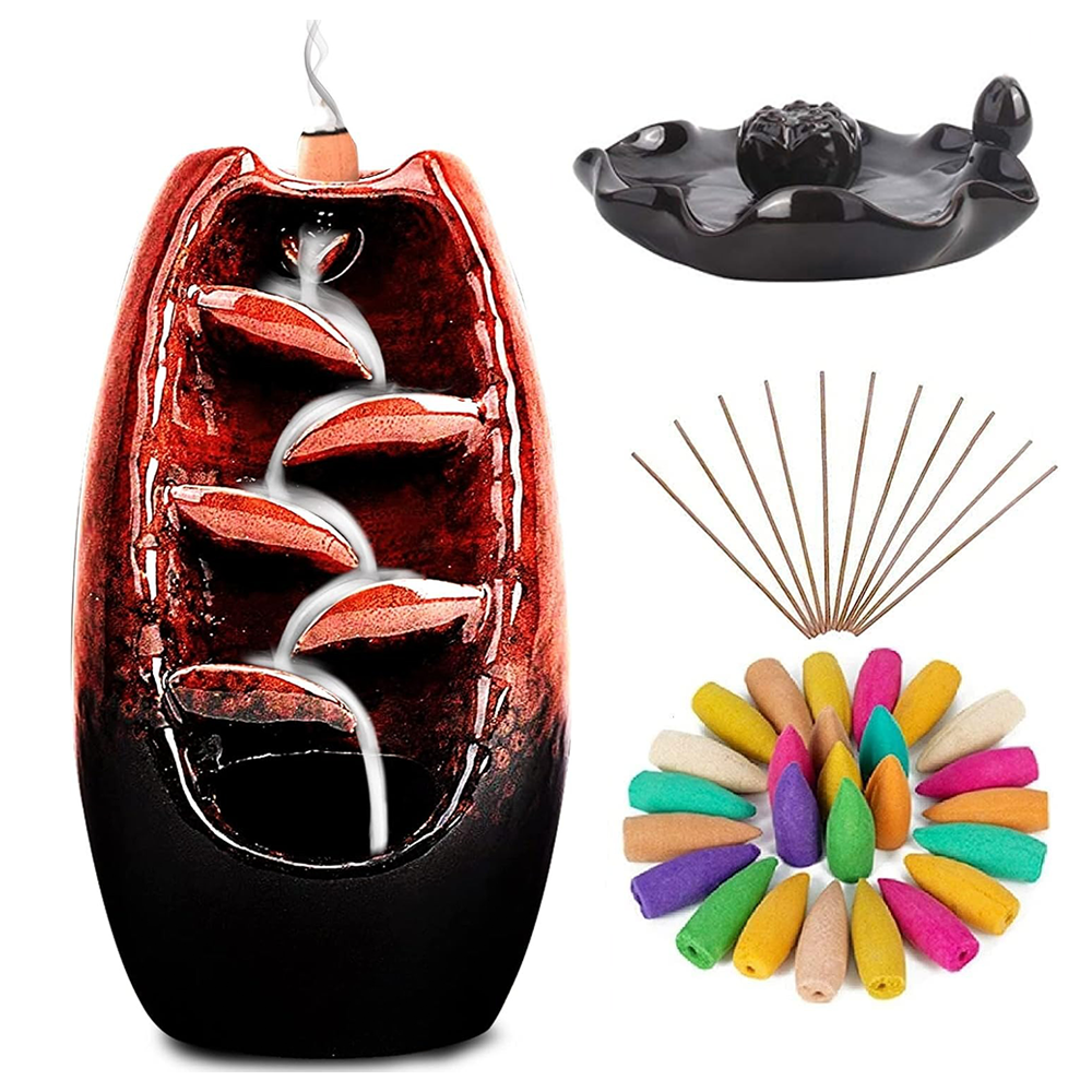 Incense Burner Holder with Smoke - Image 7