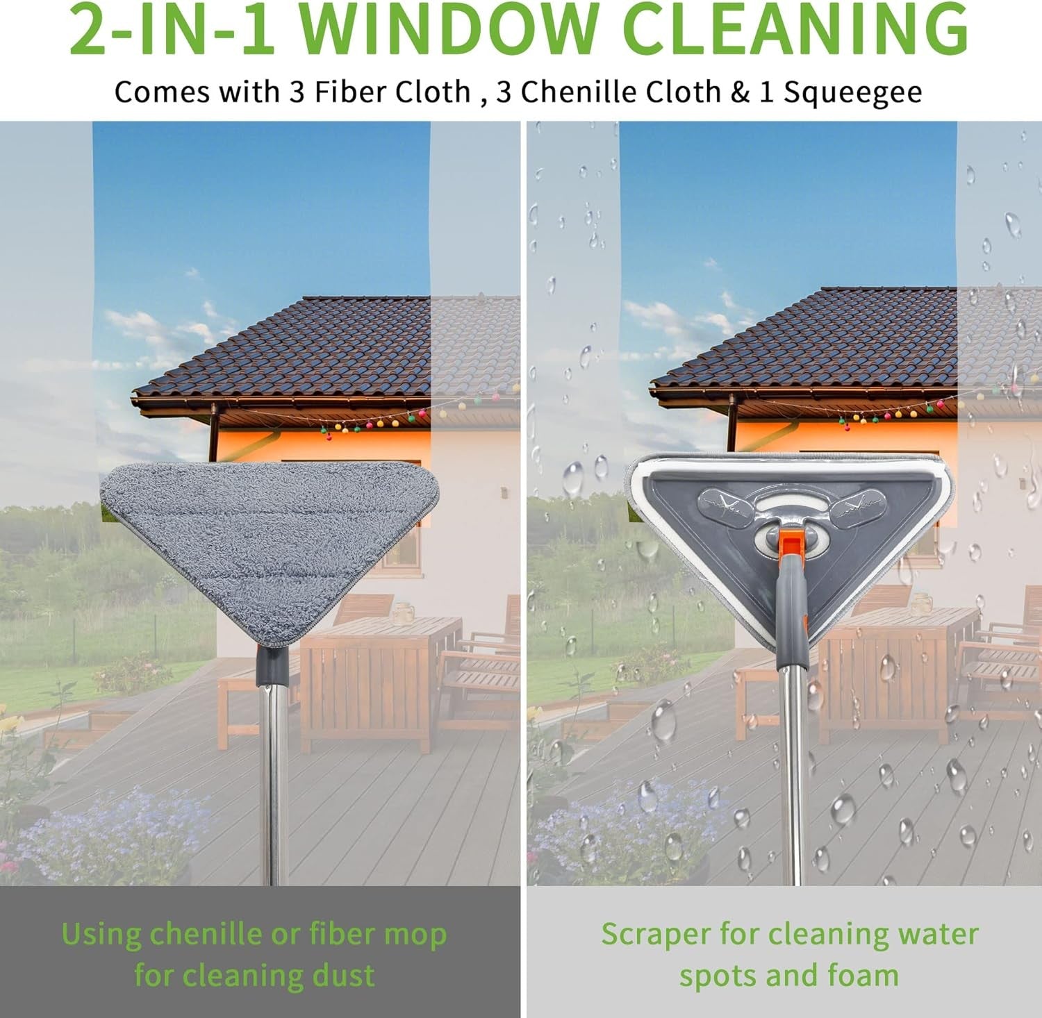 85" Long Handle Wall Mop - Image 4
