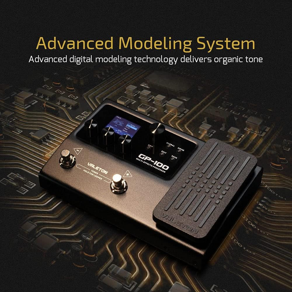 Valeton Guitar Pedal Multi-Effects Processor - Image 5
