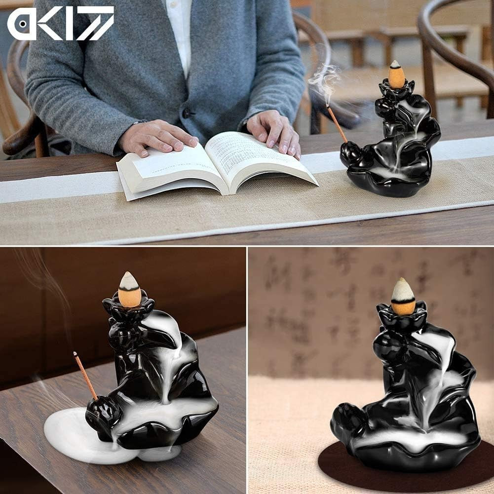 Ceramic Incense Holder Backflow Smoke - Image 4