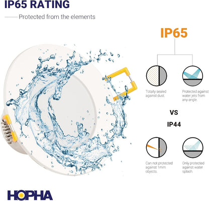6x Recessed LED Spotlights Flat - Image 6