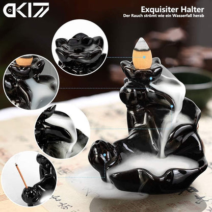 Ceramic Incense Holder Backflow Smoke - Image 3