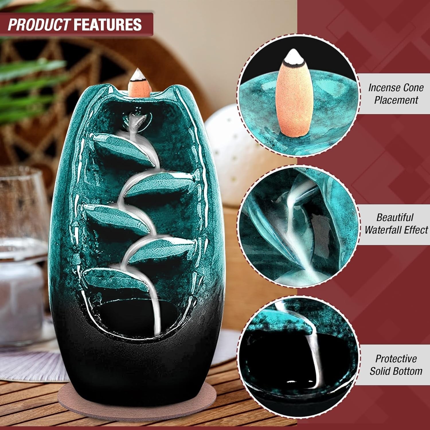 Backflow Incense Burner Holder Tong - Image 3