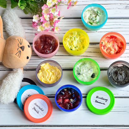 18PCS Small Food Storage 4oz/6oz - Image 4