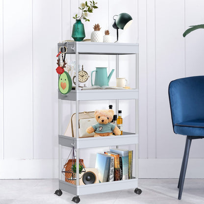 3/4/5 Tier Storage Trolley Cart - Image 8