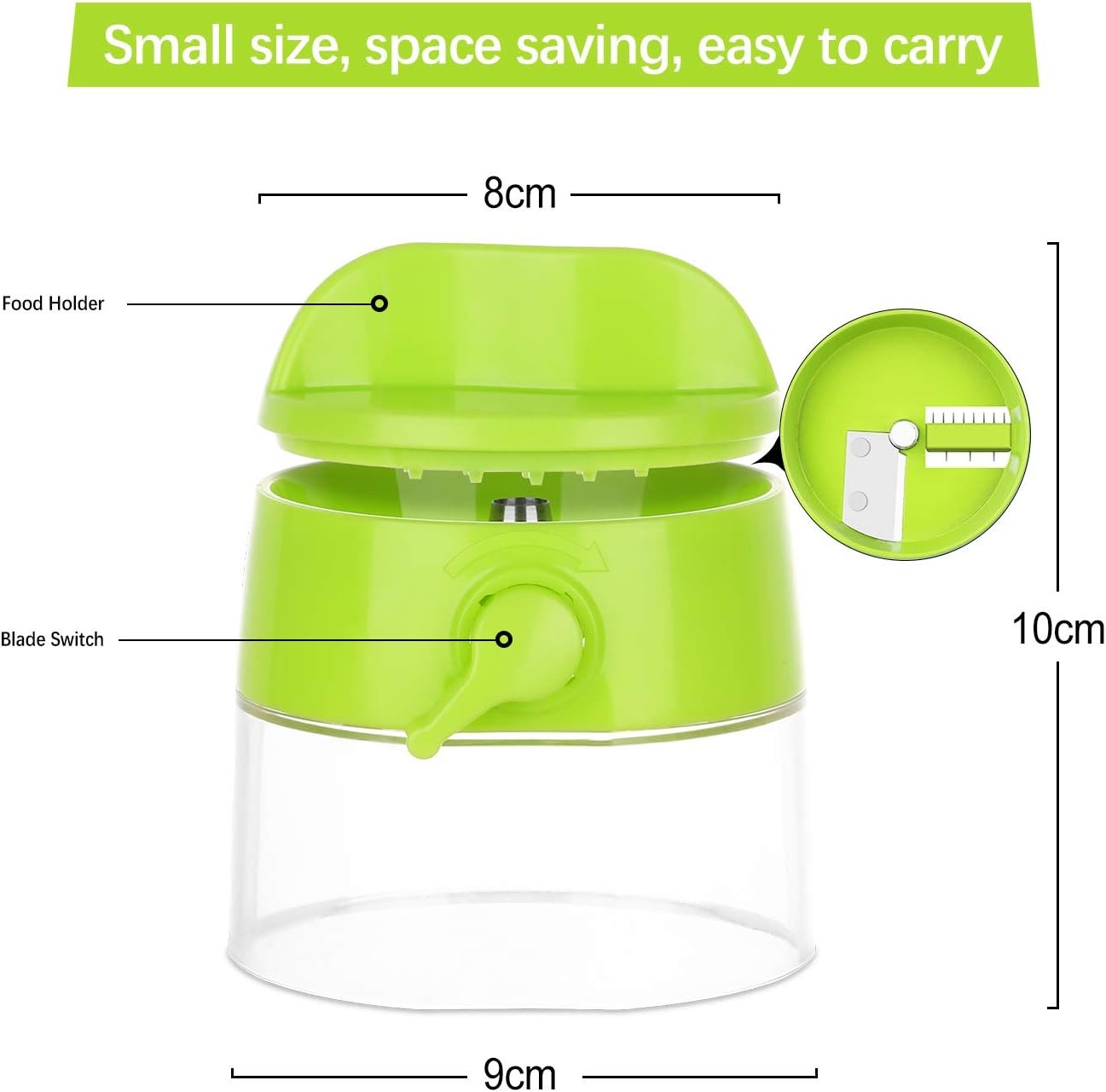 Spiral Slicer Spiralizer 4 in - Image 5