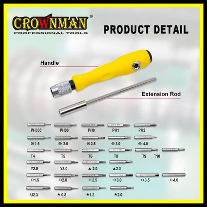 32IN1 Precision Screwdriver Set Magnetic - product image 5 of 6