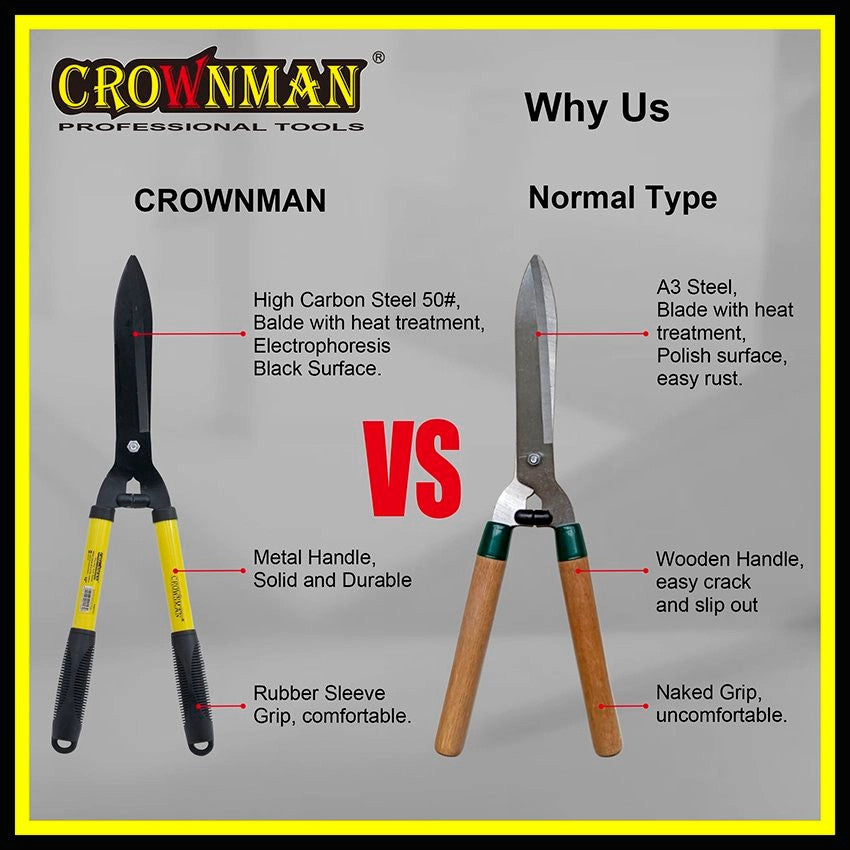 Tree Lopper Hedge Shears, Pruning Secateurs Cutting Garden Pruning Plier Tool UK