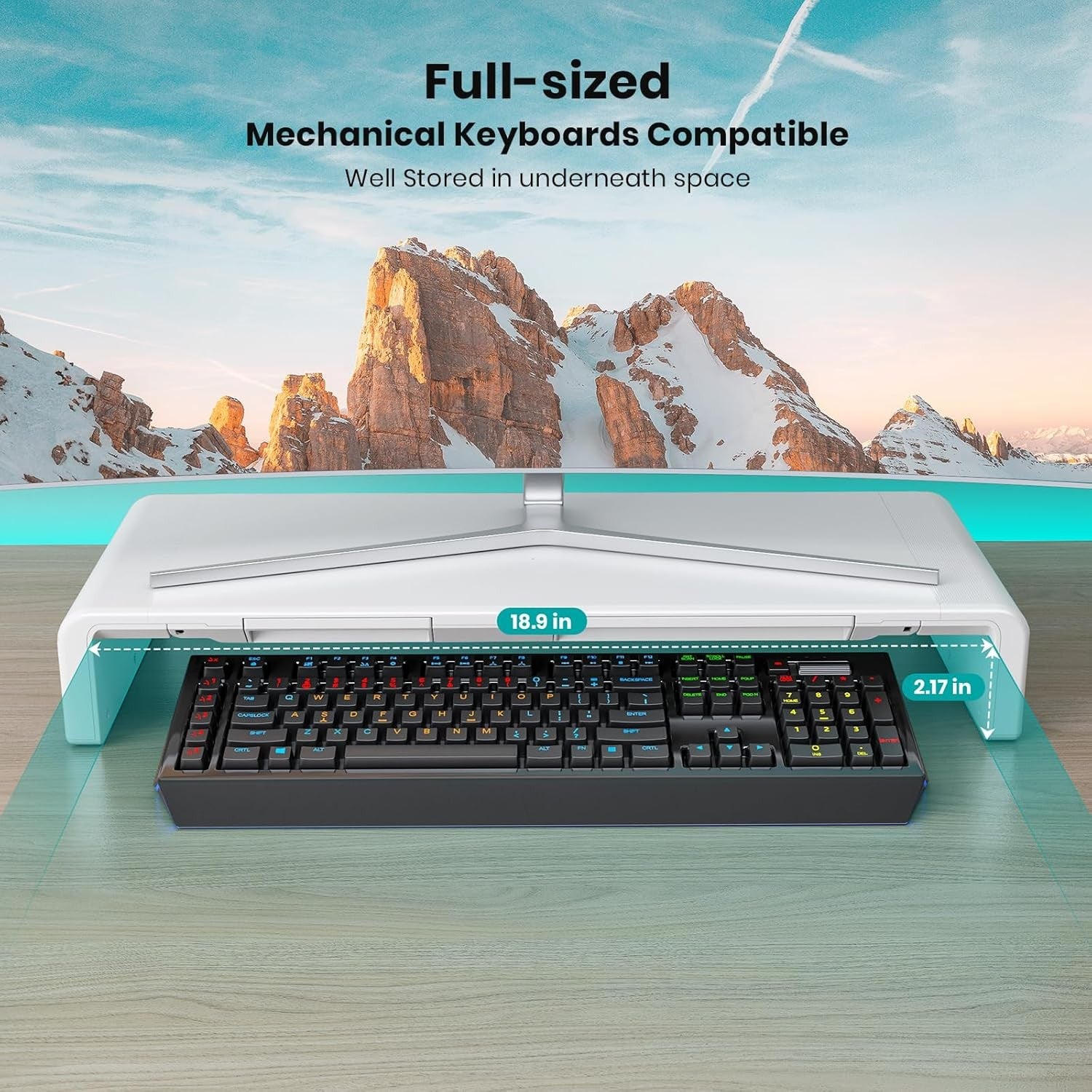 Monitor Stand Riser Foldable Pad - Image 4