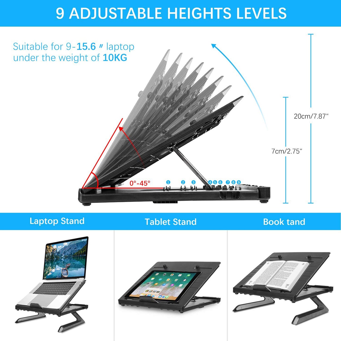 Folding Laptop Stand Riser Smart - Image 4