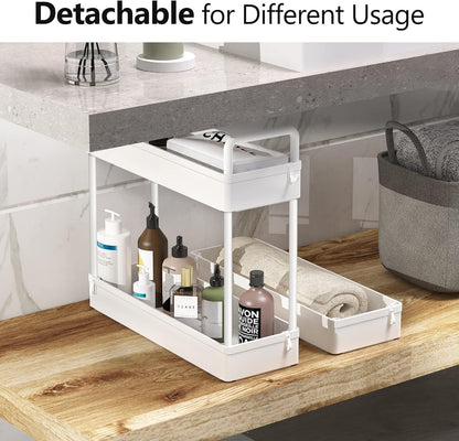 3-Tier Storage Trolley Cart Slide-out - Image 4