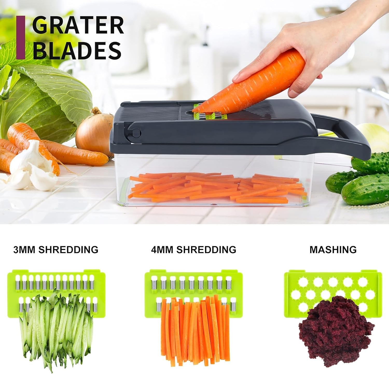 Vegetable Chopper Food Dicer Cutter - Image 5