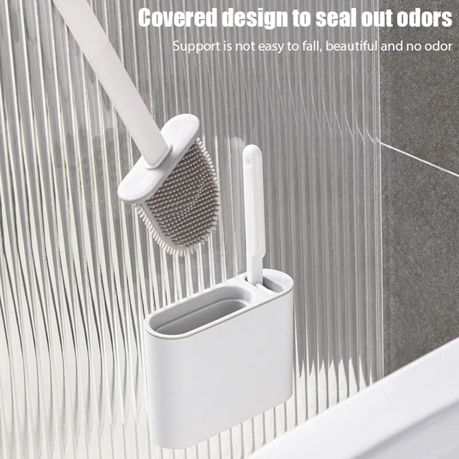 2IN1 Silicone Toilet Brush Holder - Image 5