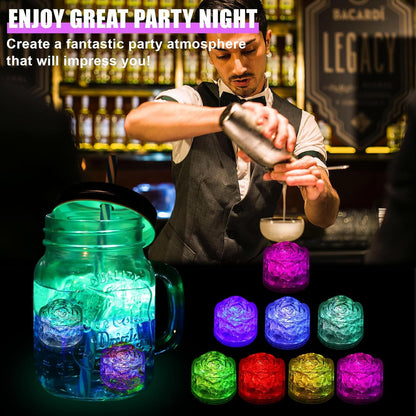 12PCS Roses Bright LED Ice - Image 3