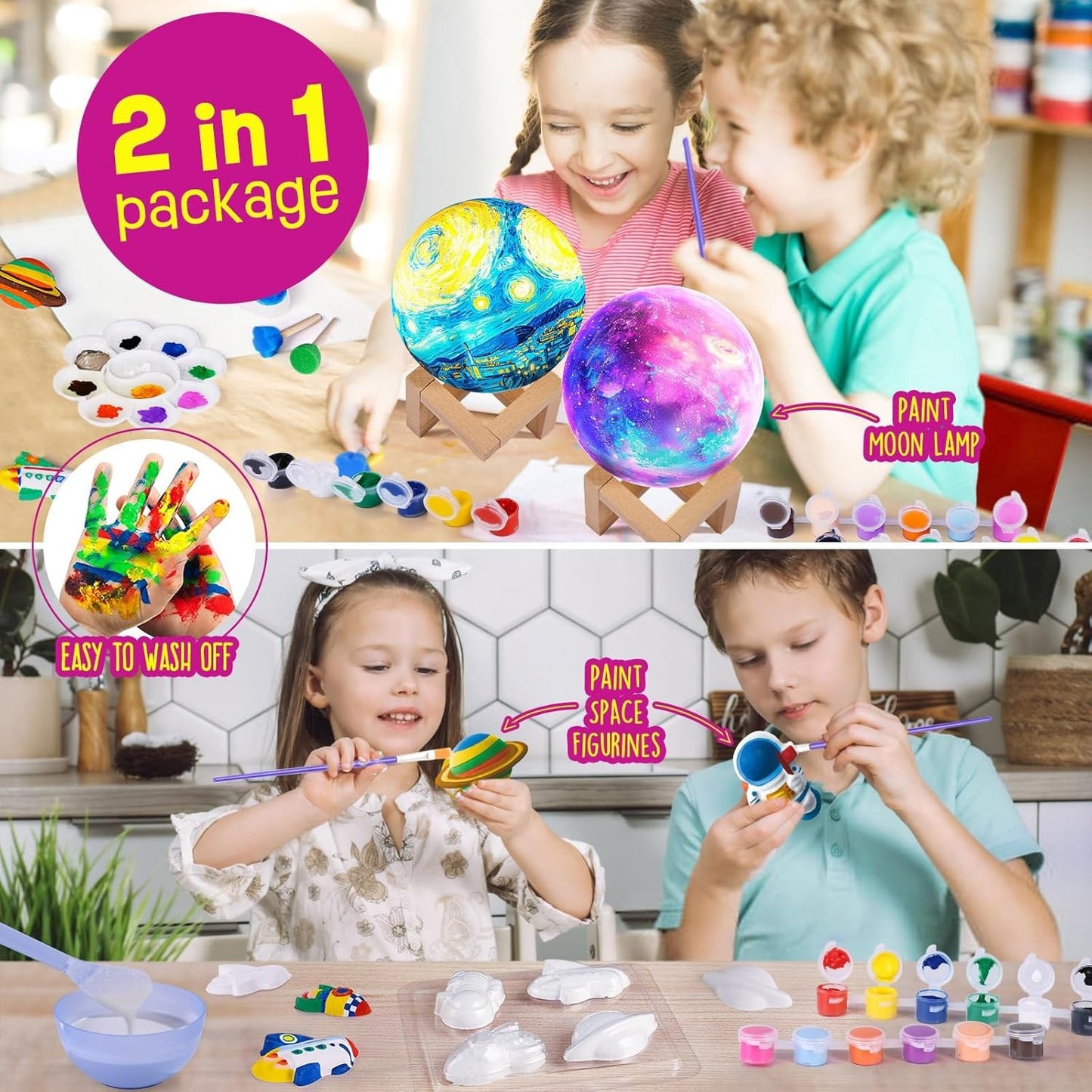 Paint Your Own Moon Lamp - Image 3