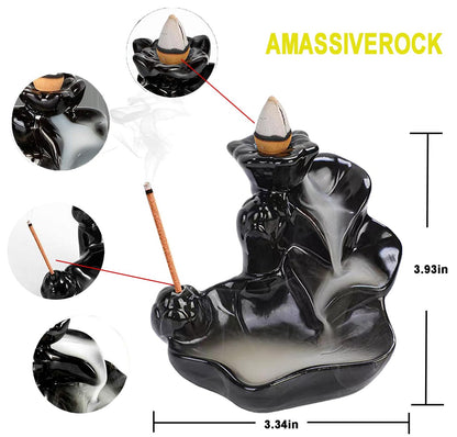 Ceramic Incense Holder Backflow Smoke - Image 6