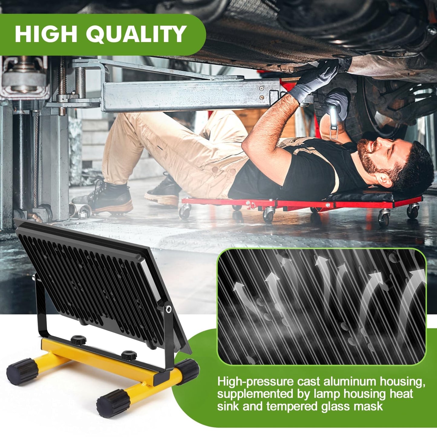 50W-200W LED Floodlights Waterproof Outdoor - Image 6