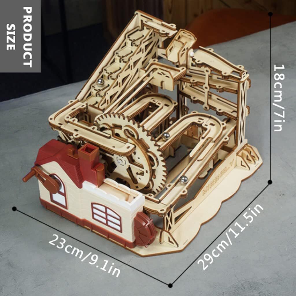Puzzle 3D Develop Intelligence Wooden Track - Detail view