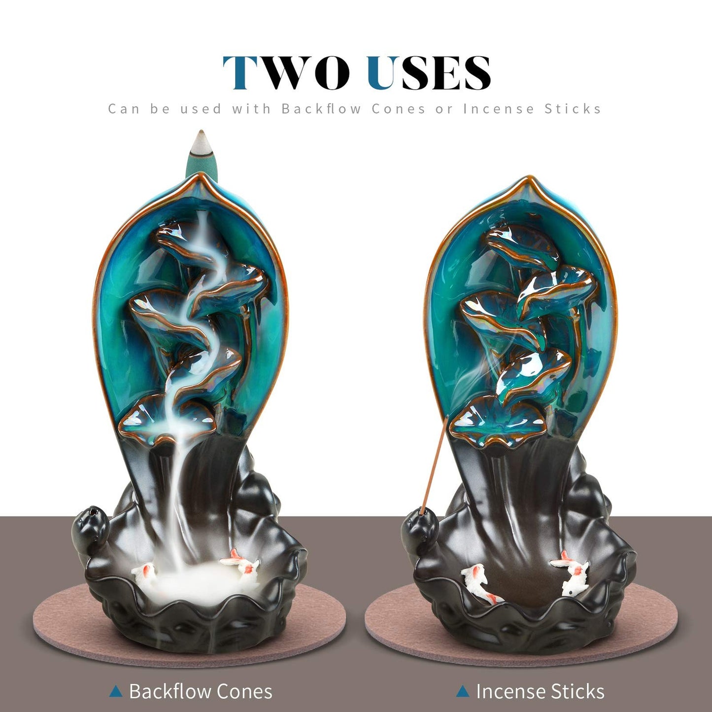 Backflow Incense Burner Holder 60 - Image 2