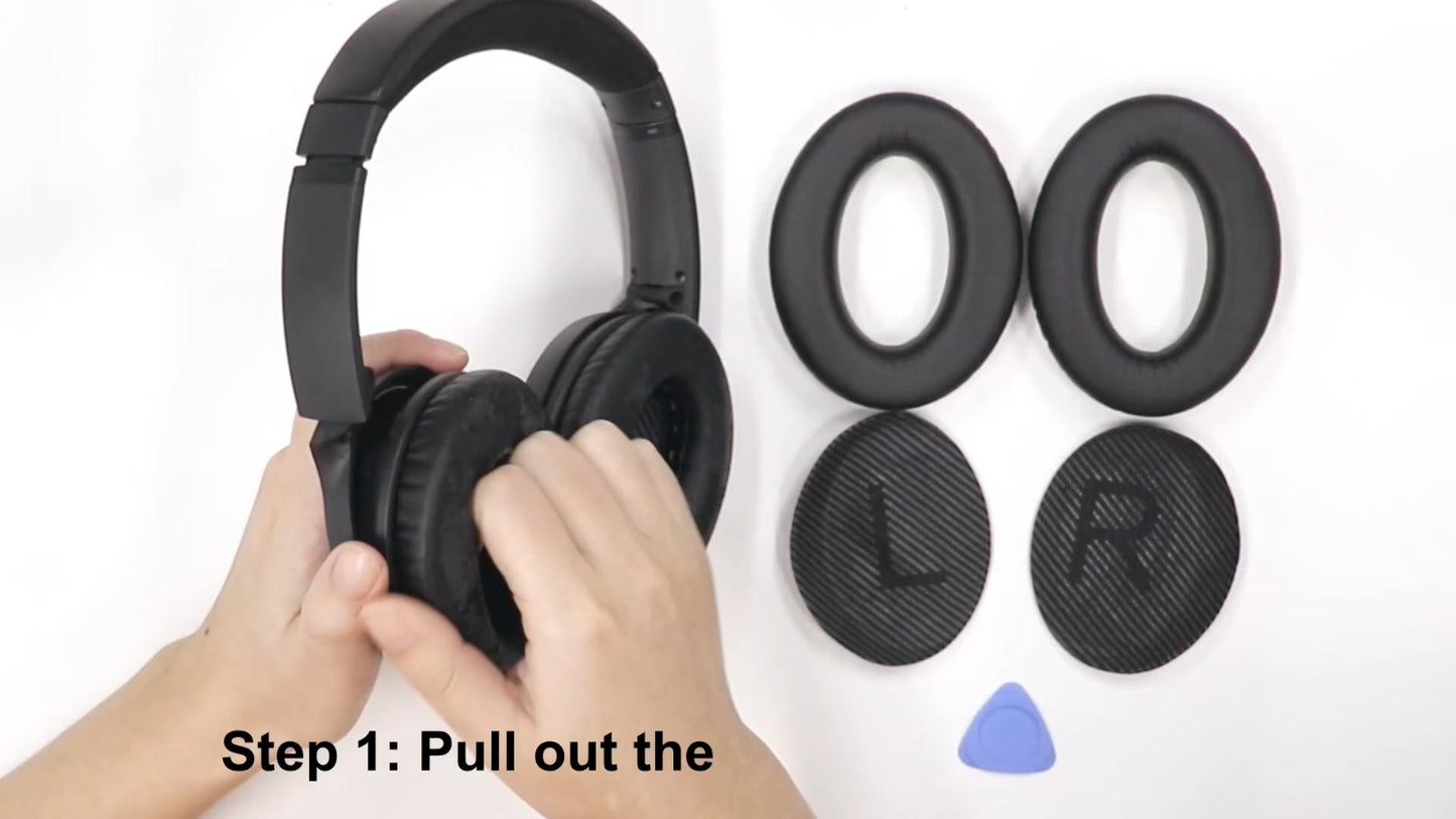 Replacement Ear Pads Cushion for Bose - Detail view