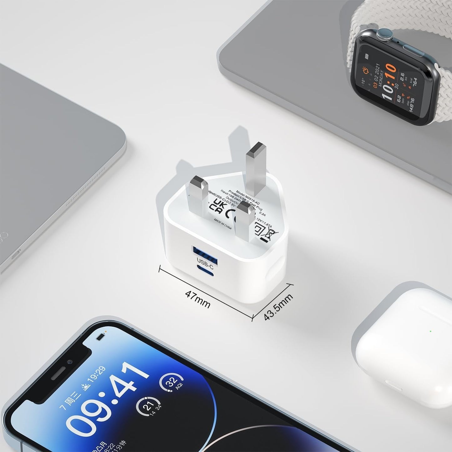 USB C Plug UK iPhone - Image 3