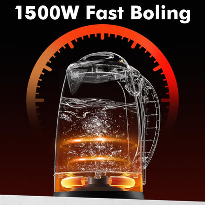 Electric Kettle 1.8L Stainless Steel - Image 5
