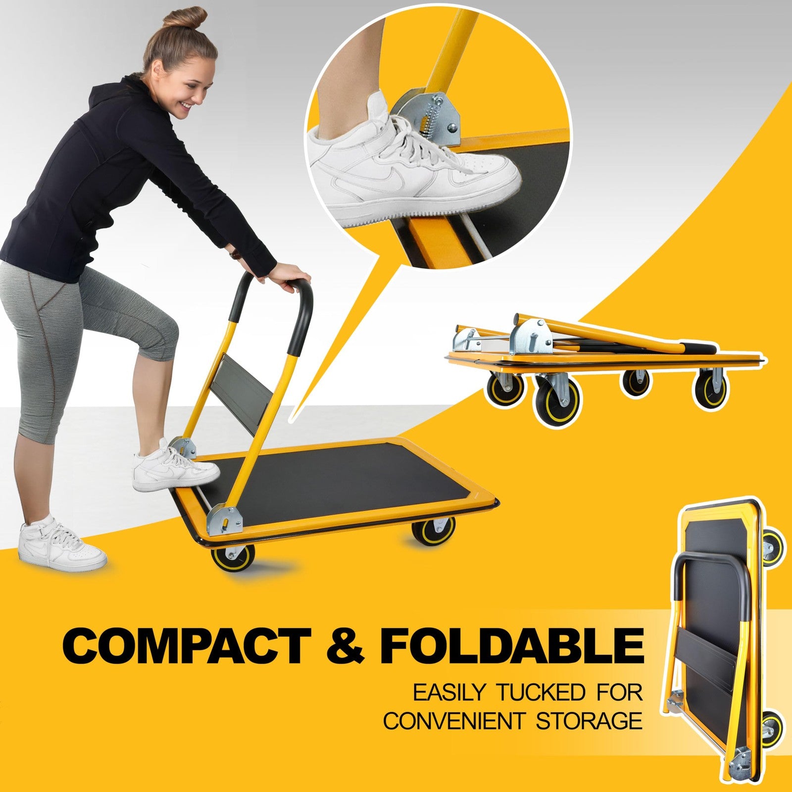 4 Wheel Heavy Duty Folding - Image 4
