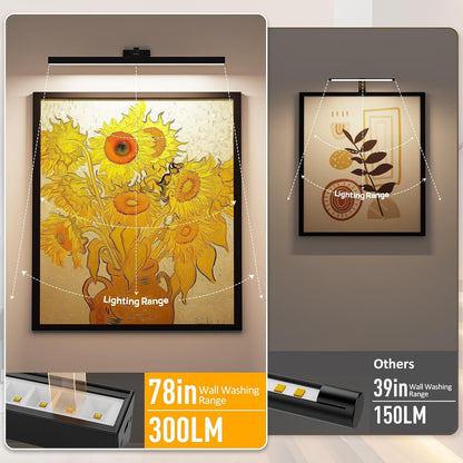 60CM Wireless Picture Lights Rechargeable - Image 3