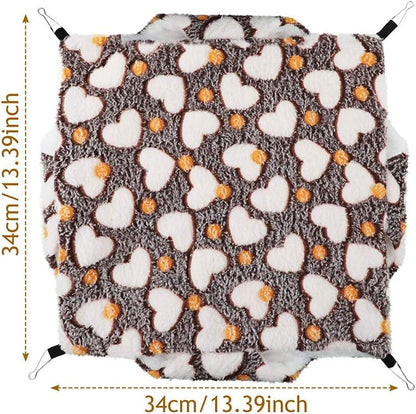 Pet Ferret Hammock Thick Plush Squirrel - Detail view
