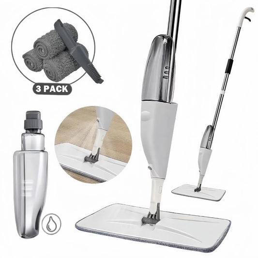Spray Mop for Cleaning Floors Microfibre - Front view