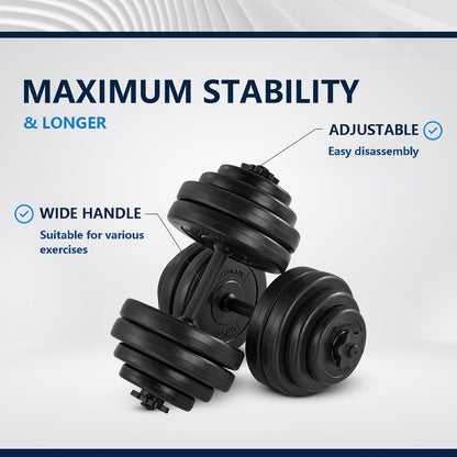 Adjustable Dumbbells Set 10-28KG Weights - Image 6
