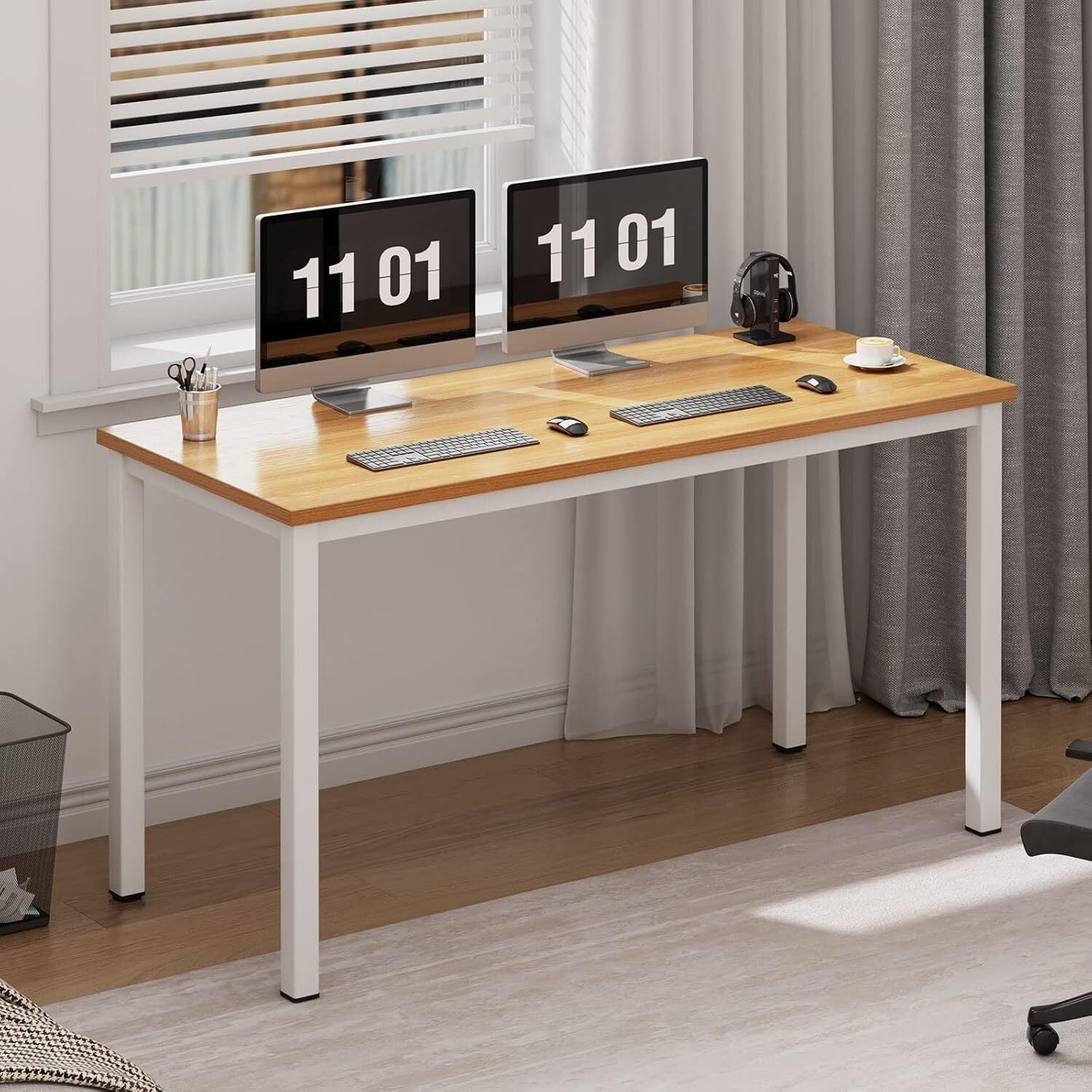 55 inch Computer Desk Computer Table - Detail view