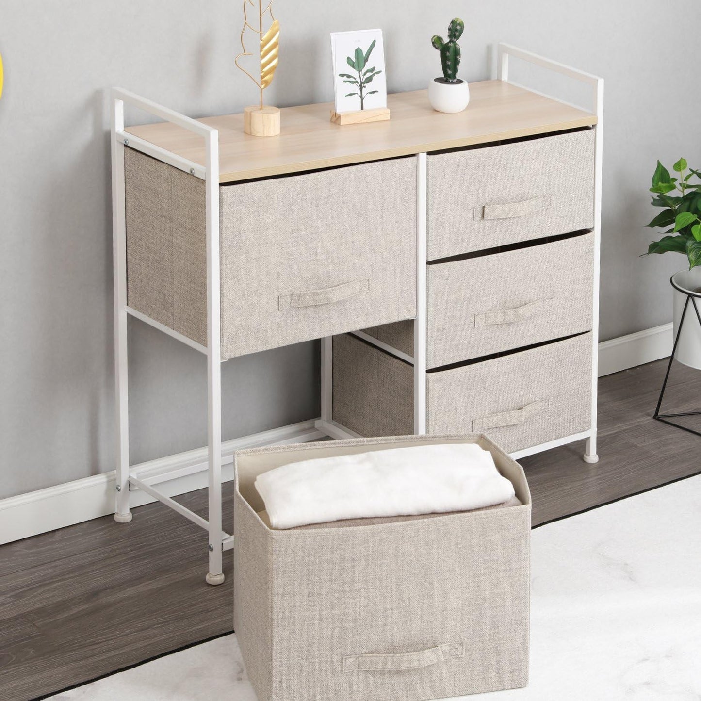 Fabric Chest of Drawers 5 - Image 5