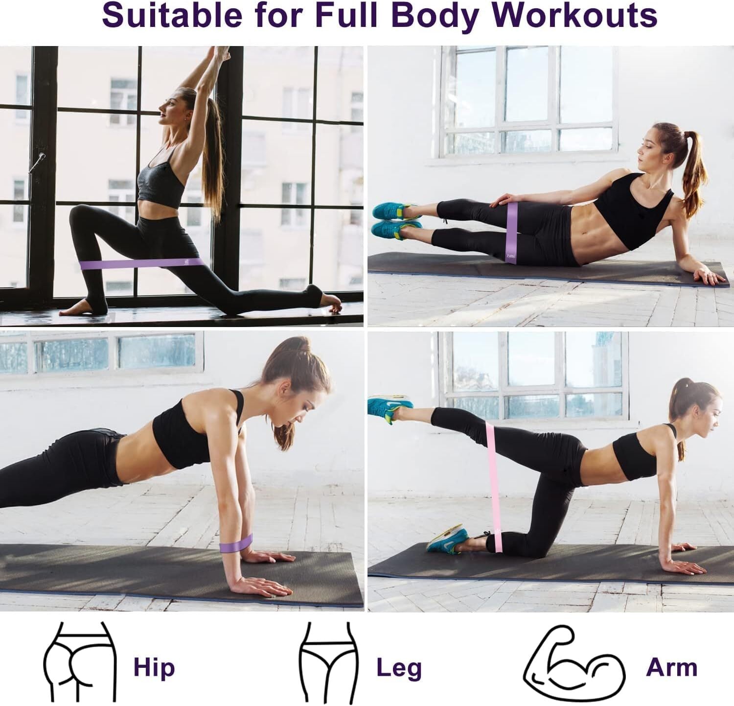 Resistance Bands [Set of 5], - Image 5