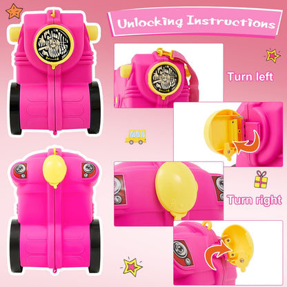 Kid Suitcase Ride On Sit - Image 4