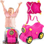 Kid Suitcase Ride On Sit On - Front view