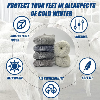 Men's Socks Antimicrobial Thermal 80% - Image 5