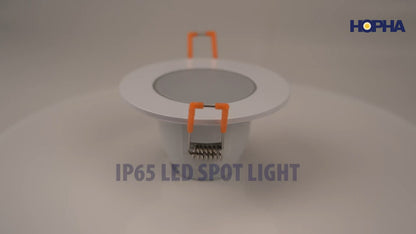 6x Recessed LED Spotlights Flat Panel - Detail view