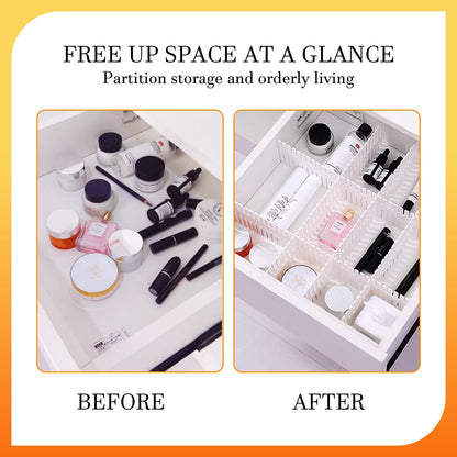 24PCS Drawer Divider Adjustable DIY - Image 3