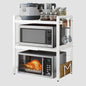 3 Tier Expandable Rack Stand Microwave - Front view