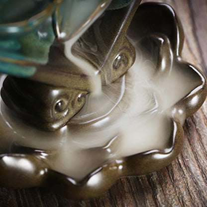 Ceramic Smoke Backflow Incense Burner - Image 6