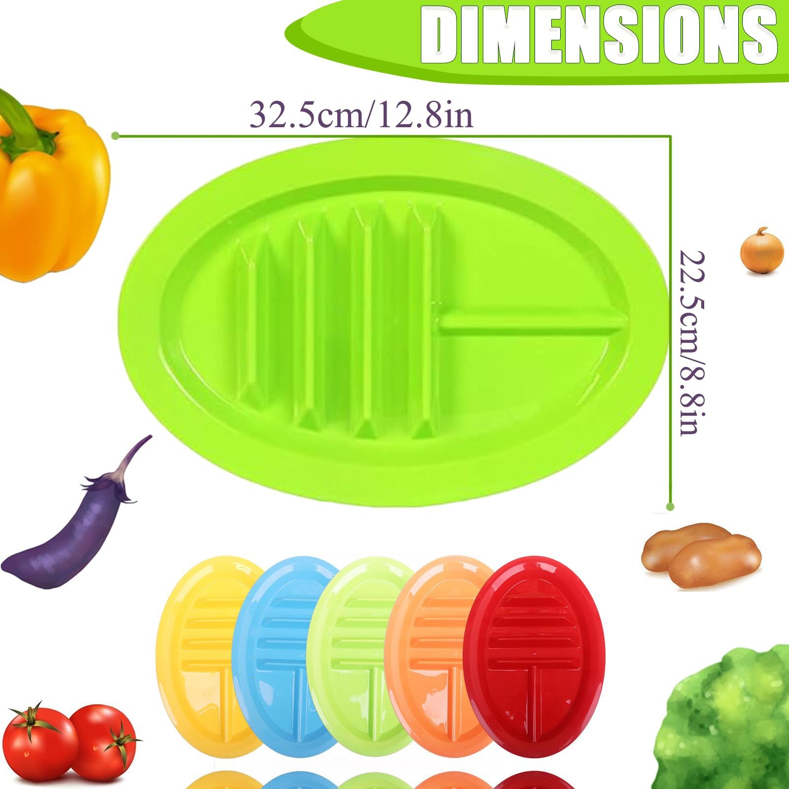 9PCS Taco Holder Side Dish - Image 4