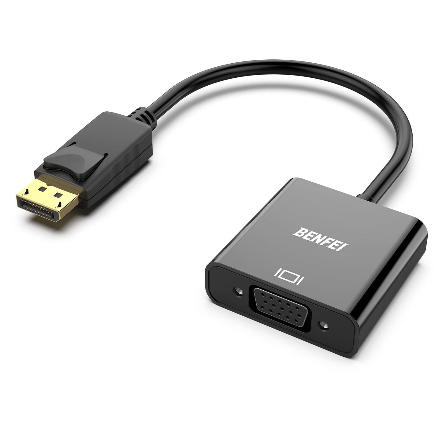 DisplayPort To VGA DP Computer to - Front view