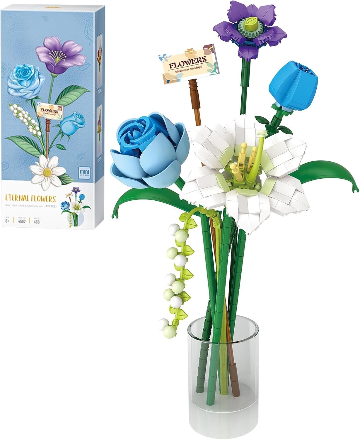 Artificial Flower Bouquet Building Blocks - Image 9